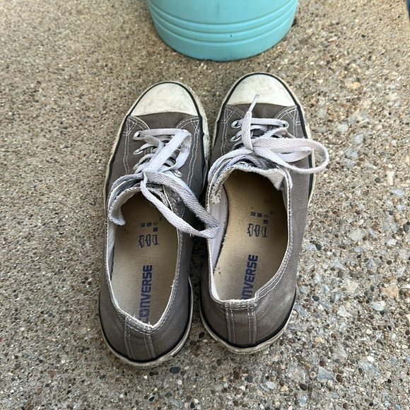 Grey Converse Sneakers Mens Size 8 - Picture 3 of 5